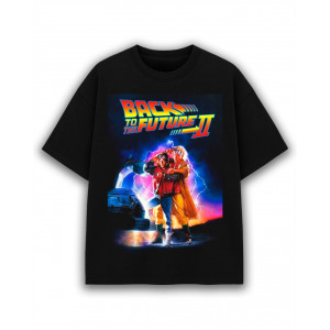 Футболка Назад в будущее 2. Марти Макфлай и Док в пути в 80-е