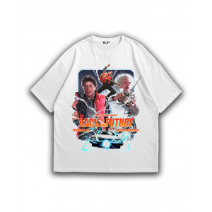 Футболка Назад в будущее. Дороги? Туда, куда мы отправляемся, дороги не нужны