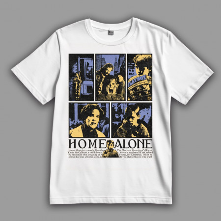 Футболка Один дома. Семейная комедия без семьи