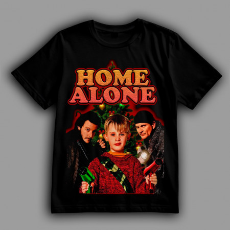 Футболка Один дома. Кевин и незадачливые грабители Гарри и Марв