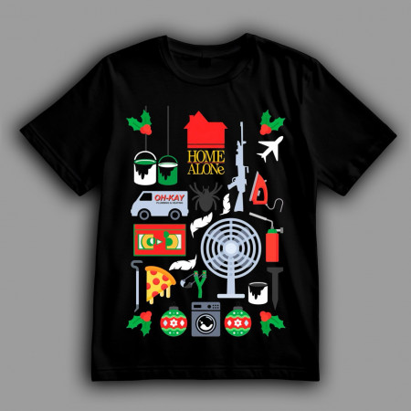 Футболка Один дома. Из чего можно сделать ловушки