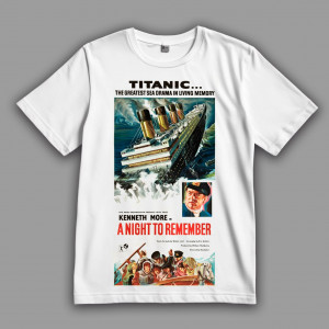 Футболка Титаник. Величайшая морская драма в живой памяти
