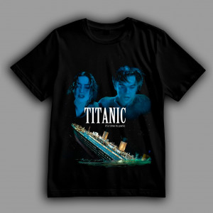 Футболка Титаник. Ничто на земле не могло встать между ними