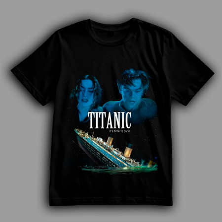 Футболка Титаник. Ничто на земле не могло встать между ними