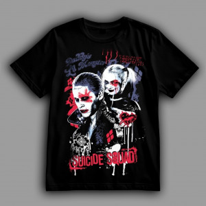 Футболка Загін самогубців. Татусів маленький монстр