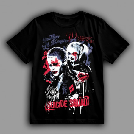 Футболка Отряд самоубийц. Папочкин маленький монстр