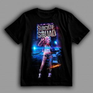 Футболка Загін самогубців. Марго Роббі в ролі Харлі Квін