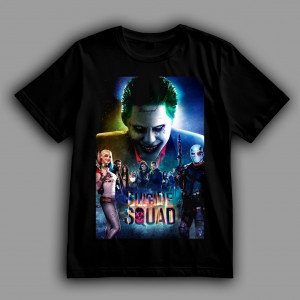 Футболка Загін самогубців. Найгірші герої у світі