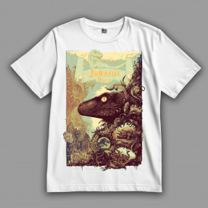 Футболка Мир Юрского периода. Велоцираптор