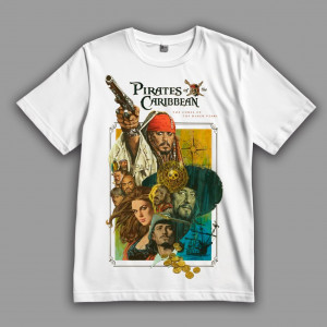 Футболка Пираты Карибского моря: Проклятие "Чёрной жемчужины"
