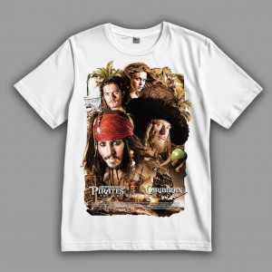 Футболка Пираты Карибского моря. Бери всё, и не отдавай ничего!
