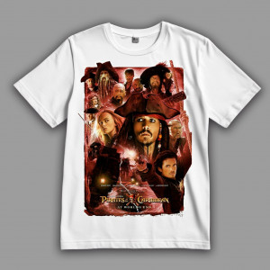 Футболка Пираты Карибского моря: На краю света