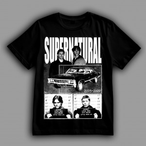 Футболка Надприродне. Сем та Дін Вінчестери