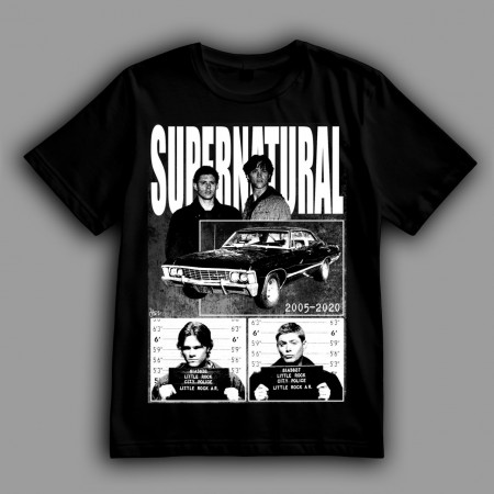 Футболка Сверхъестественное. Сэм и Дин Винчестеры