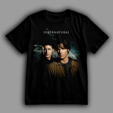 Футболка Сверхъестественное. Спасать людей. Охотиться на вещи. Семейный бизнес