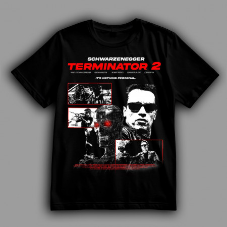 Футболка Терминатор. Пойдем со мной, если хочешь жить