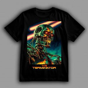 Футболка Терминатор. Эндоскелет модели Т-800