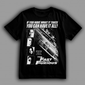 Футболка Форсаж. Если ты чего-то стоишь, ты можешь получить всё!