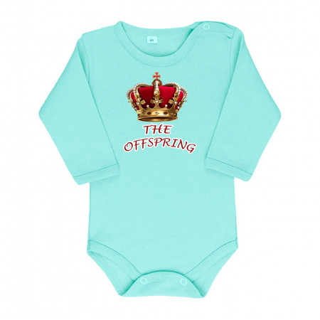 Кольорове дитяче боді з довгим рукавом для хлопчика Спадковий принц