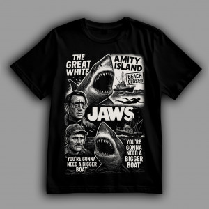 Футболка Jaws. You're gonna need a bigger boat