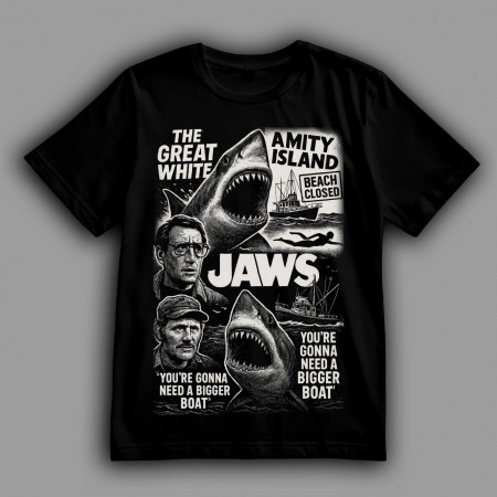 Футболка Jaws. You're gonna need a bigger boat