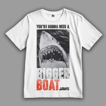 Футболка Челюсти. Тебе понадобится лодка побольше