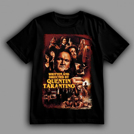 Футболка Квентин Тарантино и его шедевры