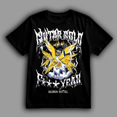 Футболка Hazbin Hotel Adam Guitar Solo