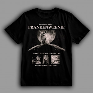 Футболка Frankenweenie. I don't want him in my heart, I want him here with me