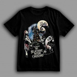 Футболка Кошмар перед Рождеством Тима Бёртона
