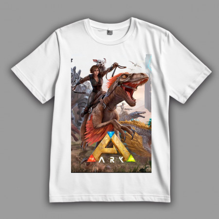 Футболка ARK: Survival Evolved. Выживай, властвуй... и сбеги!