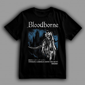Футболка Bloodborne. Сьогодні ввечері Герман приєднується до полювання