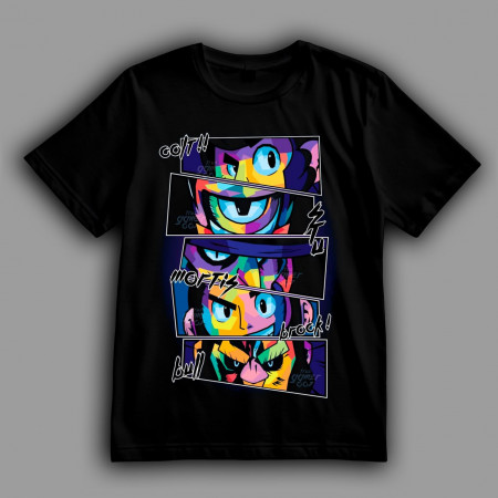 Футболка Brawl Stars. Colt, Stu, Mortis, Brock and Bull