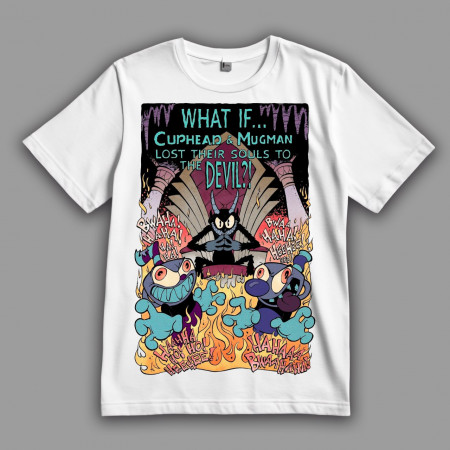 Футболка Cuphead. Плохая концовка