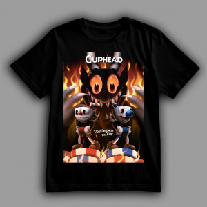 Футболка Cuphead. Не имей дел с Дьяволом
