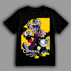 Футболка Cuphead. Кинг Дайс
