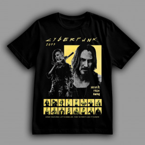 Футболка Cyberpunk 2077. Альтерэго Ви