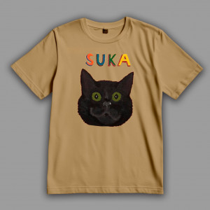 Футболка Матерный котик Suka