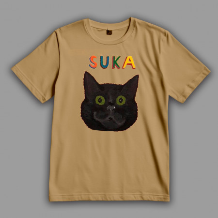 Футболка Матерный котик Suka