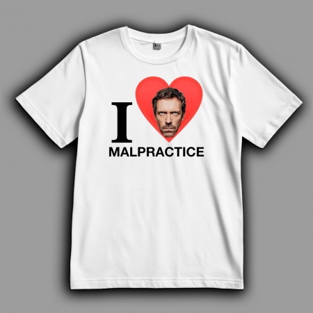 Футболка Я люблю врачебные ошибки