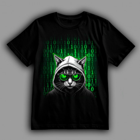 Футболка Кибер кот