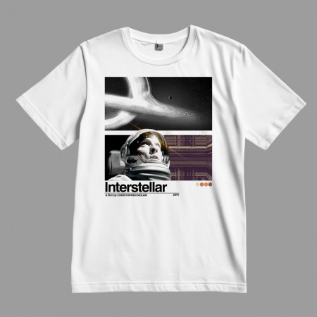 Футболка науково-фантастичний фільм Крістофера Нолана "Інтерстелар"