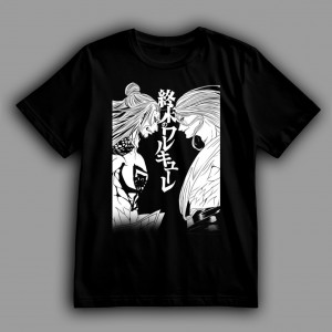 Футболка Повесть о конце света. Сильнейший воин человечества против бога грома 