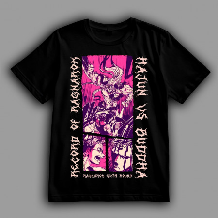 Футболка Повесть о конце света. Шестой раунд: демон Хаджун против Будды