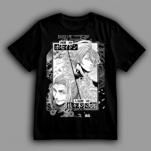 Футболка Повесть о конце света. Раунд третий: Посейдон против Сасаки Кодзиро 