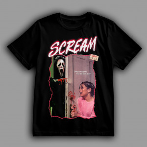 Футболка Крик. Ты забыл запереть входную дверь?