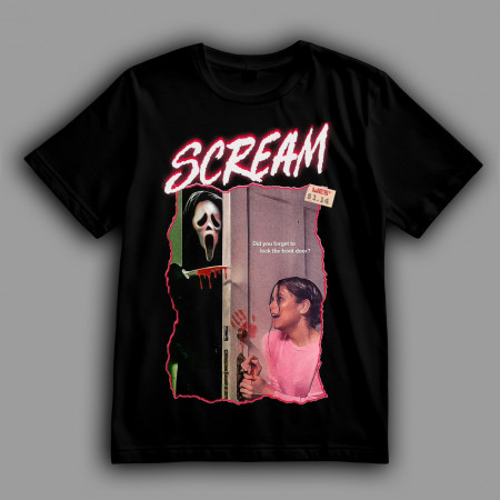 Футболка Крик. Ты забыл запереть входную дверь?