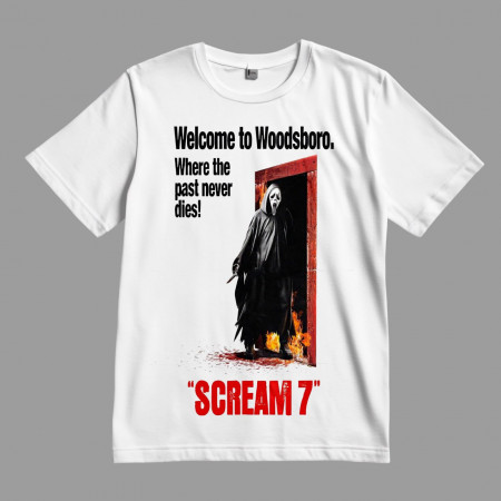 Футболка Scream 7. Welcome to Woodsboro