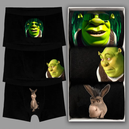 Набор мужских трусов (3 шт) "Шрекс"