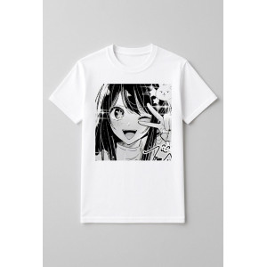 Футболка Звёздное дитя. Ай Хосино, жест «V» (виктория)